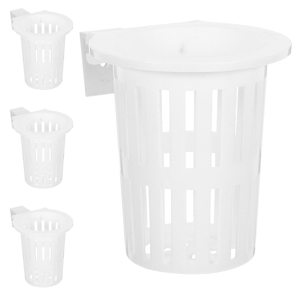 Aquarium Plant Holder - 4 Adet Hidroponik Asma Sepet, Duvara