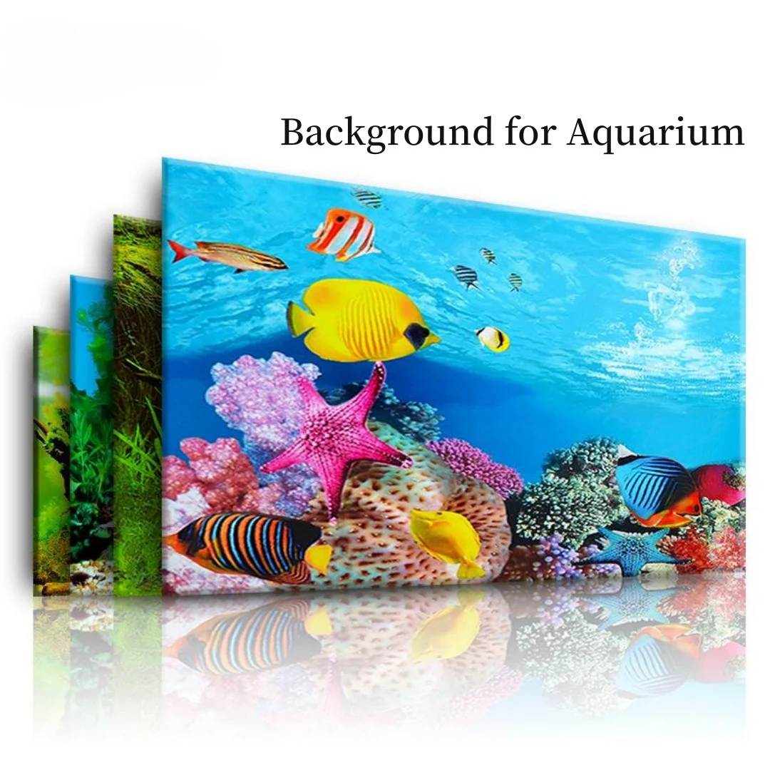 Aquarium Plants Live - Arka plan Akvaryum 3D Etiket Posteri