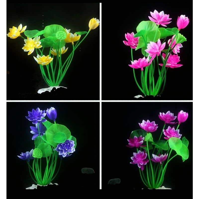 Live Plant Aquarium - 10 adet Masaüstü Balık Tankı Dekorasyon