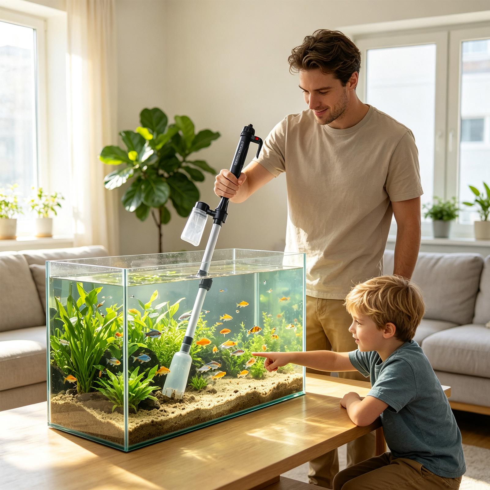 3'ü 1 Arada Akvaryum Vakumlu Ç - Planted Aquarium Cleaning incelemesi ve fiyatı