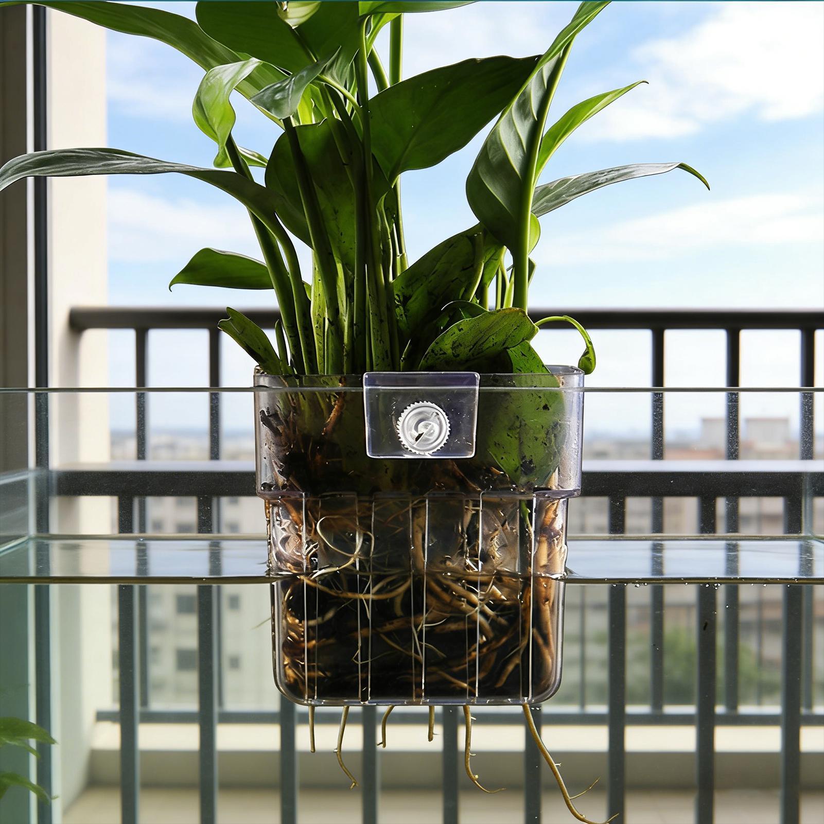 Akvaryum Bitki Sepeti Şeffaf B - Plant Aquarium Pot incelemesi ve fiyatı