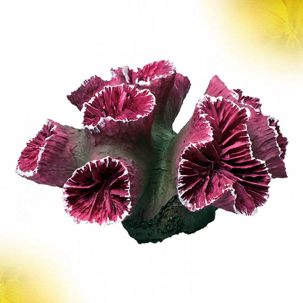 Premium Reçine Mercan Süsü, Ak - Live Plant Aquarium incelemesi ve fiyatı