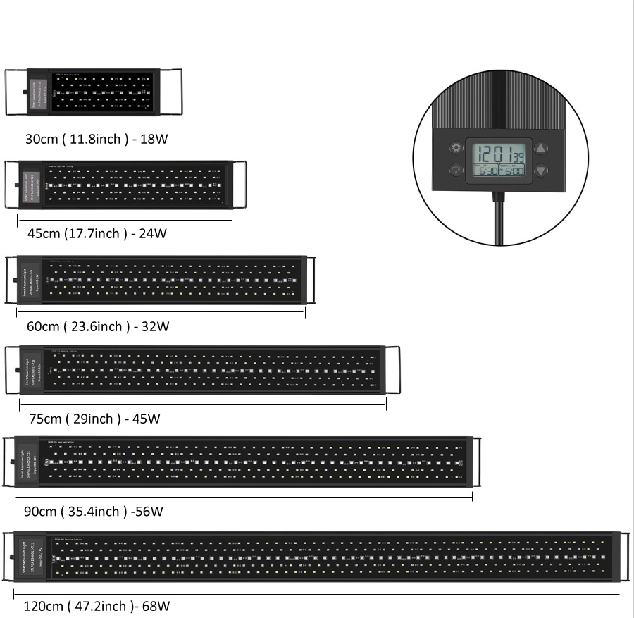 Programlanabilir 8 Renk Otomat - Aquarium Plant Light incelemesi ve fiyatı