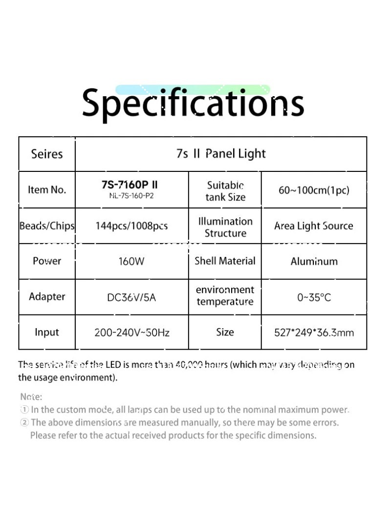 Akvaryum LED Işığı 160W RGB Ta - Aquarium Plant Light incelemesi ve fiyatı